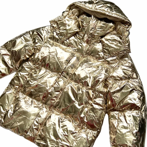 JORDAN CRAIG Men’s Toronto Bubble Jacket in Gold - Picture 6 of 11